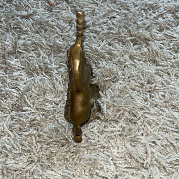 Vintage Bronze Unicorn Upright - Picture 4 of 12